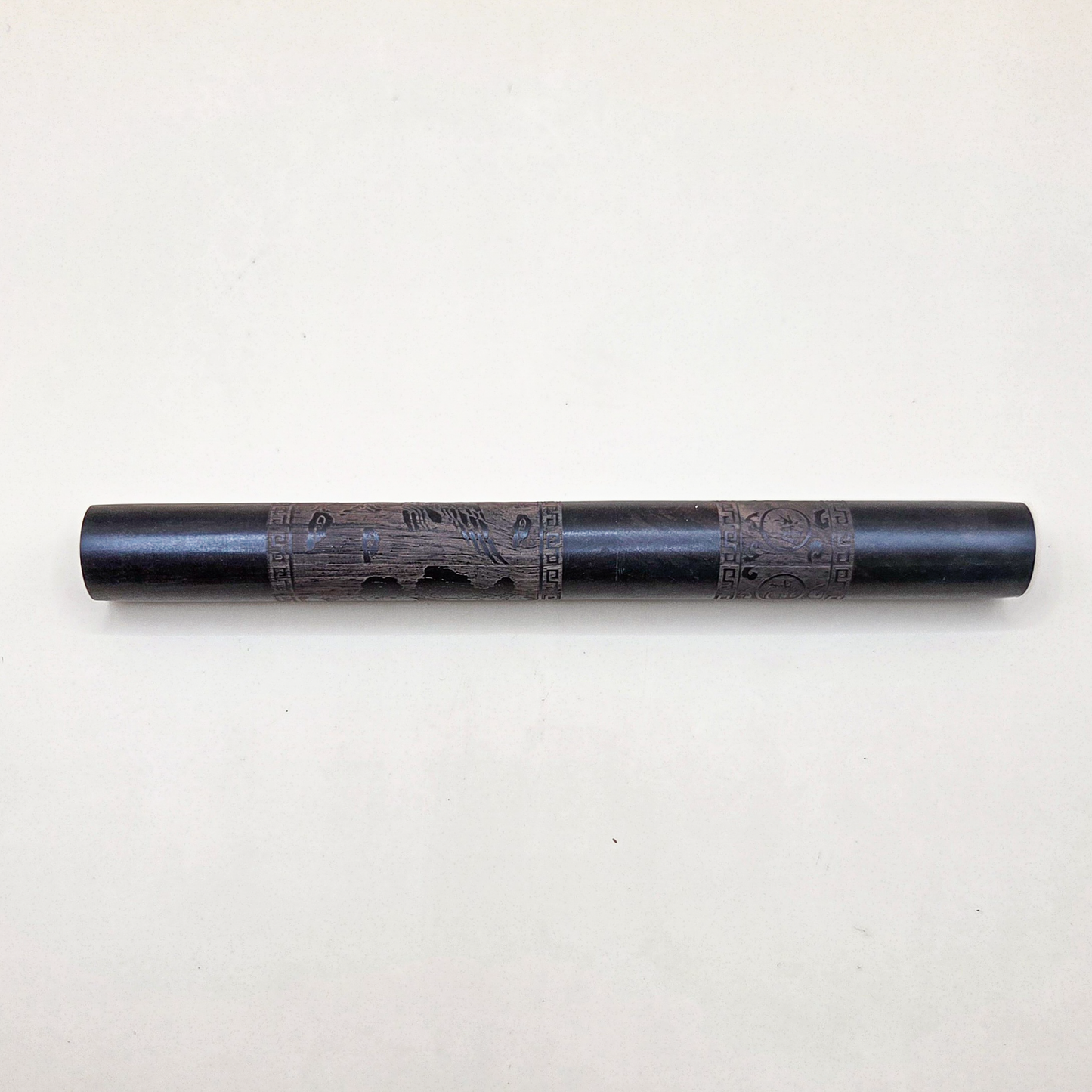 Нож для прессованного чая с резной рукоятью 17 см