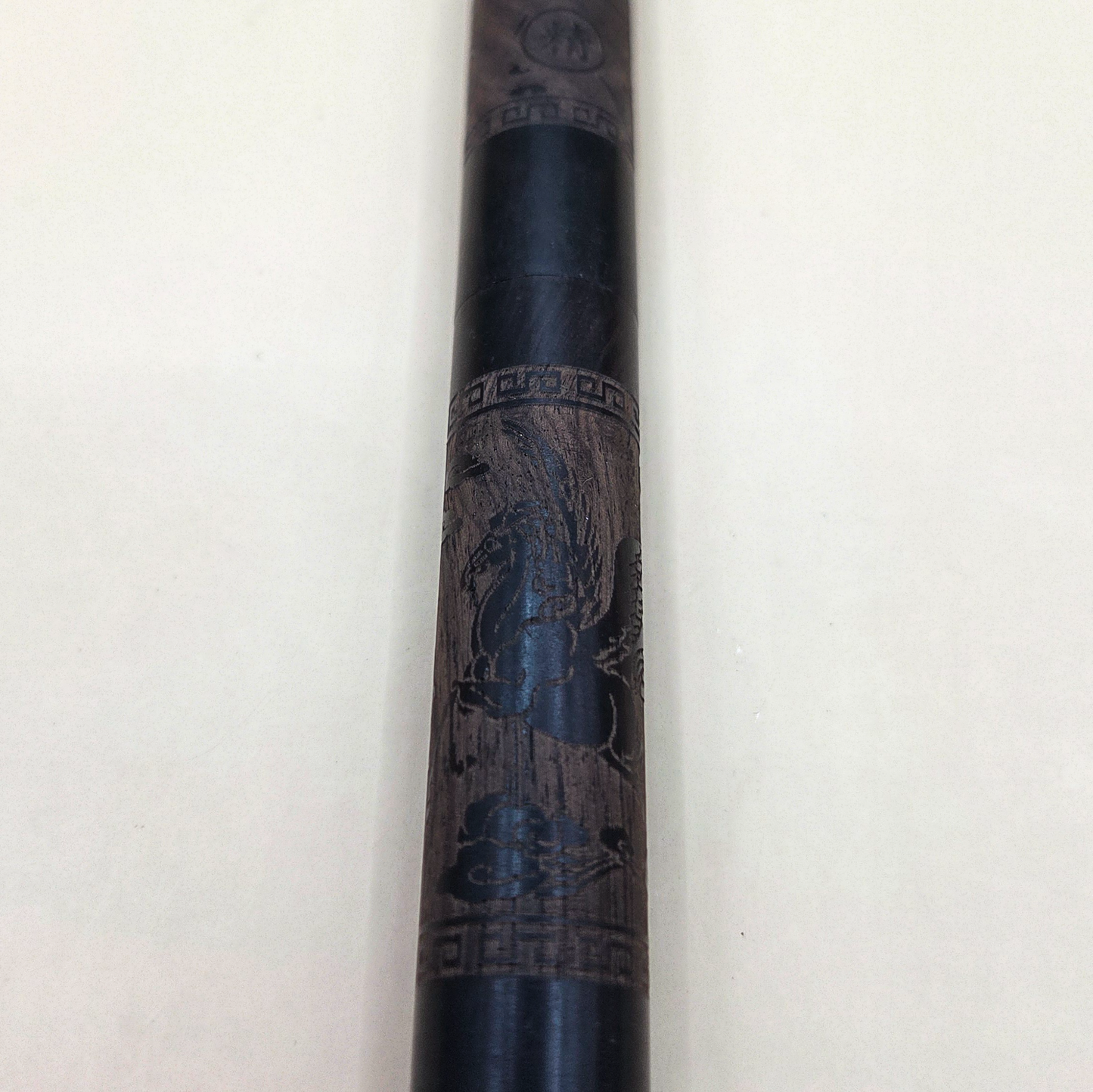 Нож для прессованного чая с резной рукоятью 17 см