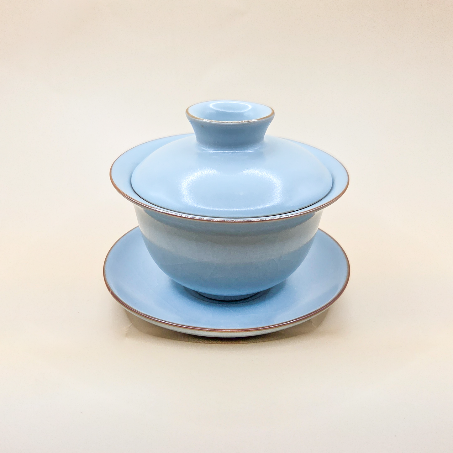 Гайвань "Голубая глазурь кракелюр" 150 мл