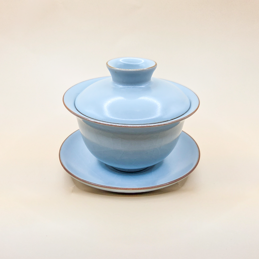 Гайвань "Голубая глазурь кракелюр" 150 мл