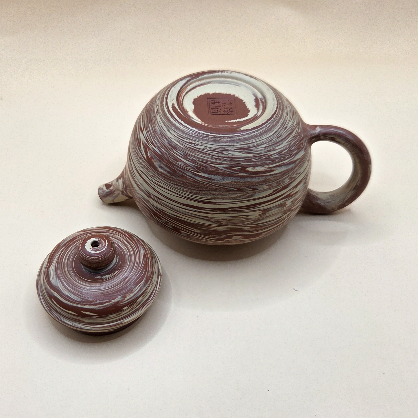 Чайник из многоцветной глины Цзяньшуй 220 мл #6