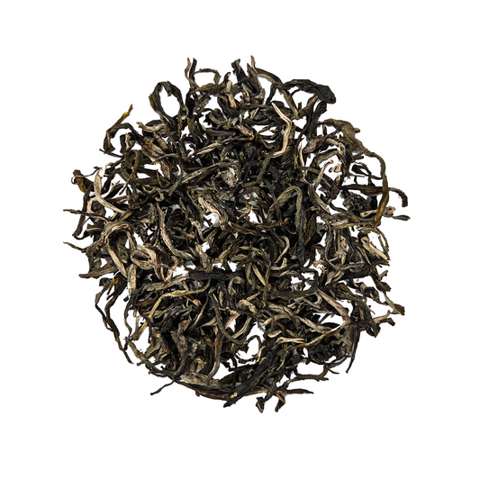 Листовой шен пуэр со старых деревьев из деревни Као Бо