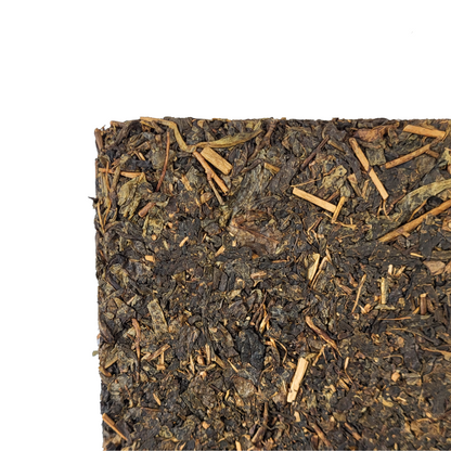 Хэй ча в форме кирпича с "золотыми цветами", 2013